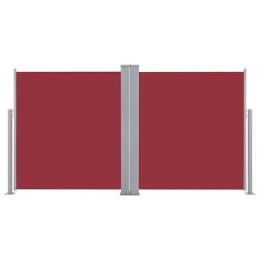   Zwijana markiza boczna, czerwona, 100 x 600 cm