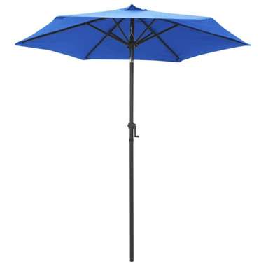   Parasol, niebieski, 200 x 211 cm, aluminium