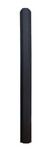 Sztacheta ogrodzeniowa metalowa RAL 9005 czarny mat szerokość 12cm