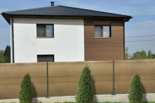 Listwy ogrodzeniowe pionowe szerokie173 X 250 RD08 słomkowy