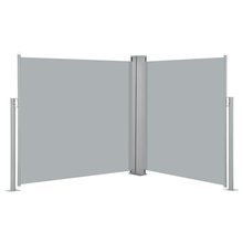 Zwijana markiza boczna, antracytowa, 100 x 600 cm