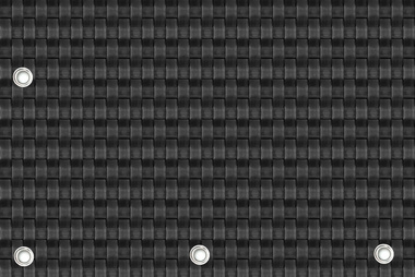 Osłona balkonowa na wymiar. Mata rattanowa dwustronna oczkowana antracyt RD05