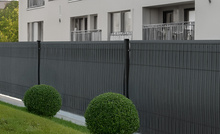 Listwy ogrodzeniowe pionowe 123 x250 RD05 antracyt