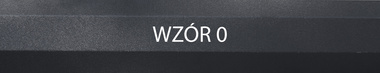 Sztacheta ogrodzeniowa metalowa RAL 7016 antracyt 1,00 mb