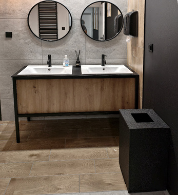 Kosz łazienkowy 60x32x32 RAL 7016 antracyt