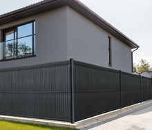 Listwy ogrodzeniowe pionowe 153 x250 RD05 antracyt