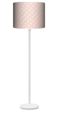 Lampa stojąca MAXI - Łososiowe kropki