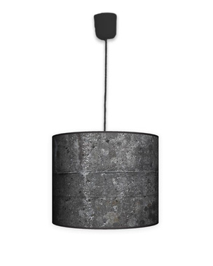 Lampa wisząca mała- Black stone (czarny kamień)