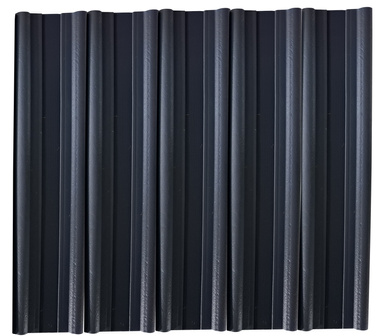  Listwy ogrodzeniowe pionowe szerokie 123 x250 RD05 antracyt