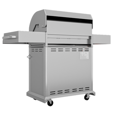 Grill Gazowy V4 17,2 KW SILVER