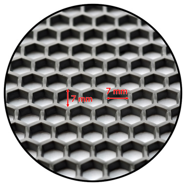  Mata do bagażnika samochodu, łazienki o szerokości 90 cm szary