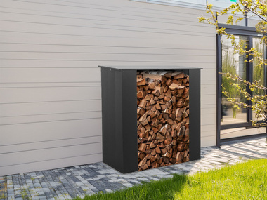 Wiata na drewno ,drewutnia zielona 167x150x75 do montażu