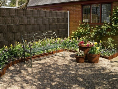 Taśma ogrodzeniowa do paneli 19/255 cm słomkowa RD08