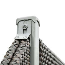 Słupek ogrodzeniowy stosowany do paneli ogrodzeniowych jedno- i dwustronnych 6x4x195