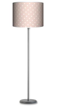 Lampa stojąca MAXI - Łososiowe kropki