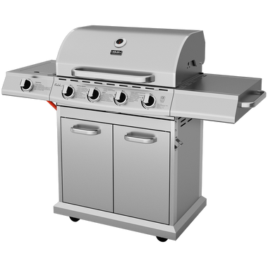 Grill Gazowy V4 17,2 KW SILVER