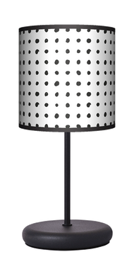 Lampa stołowa - EKO - Czarne kropki