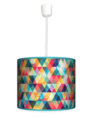 Lampa wisząca duża - Kolorowa