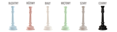 Lampa Queen - Lawendowe kropki