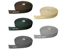 Taśma ogrodzeniowa 4,7cm x 48m jasno szara