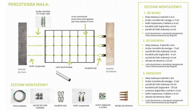 Roleta pozioma rzymska 3 x 5m BEŻOWA