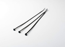 Opaski zaciskowe 2,5 mm x 200 mm kolor szary (100 szt)