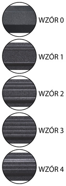 Przęsło ogrodzeniowe poziome 200x120 czarne RAL 9005 poziome