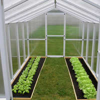 Szklarnia Ogrodowa poliwęglan 210x271